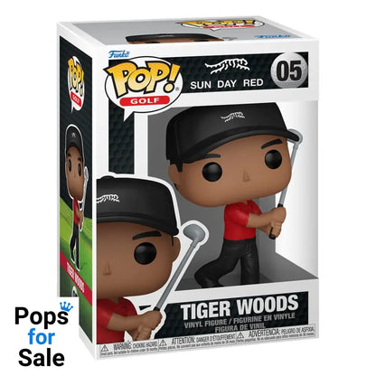05 Tiger Woods (swing) - Sun Day Red Funko POP - Brand New