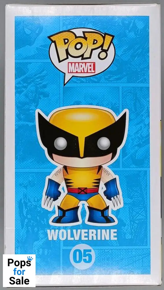 #05 Wolverine (Brown) - Marvel - Exclusive Funko POP - PopsforSale.co.uk