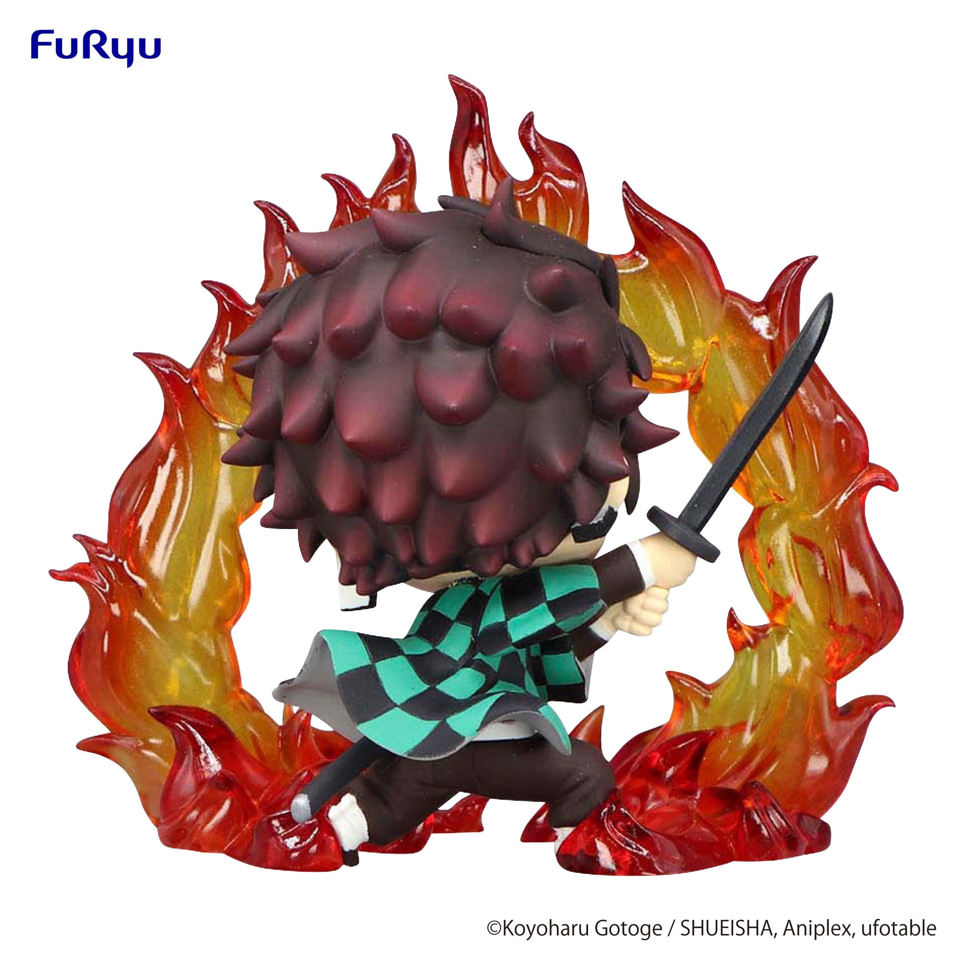 Hold Figure Tanjiro Kamado (Hinokami Kagura) - Demon Slayer: Kimetsu no Yaiba Vinyl Figure