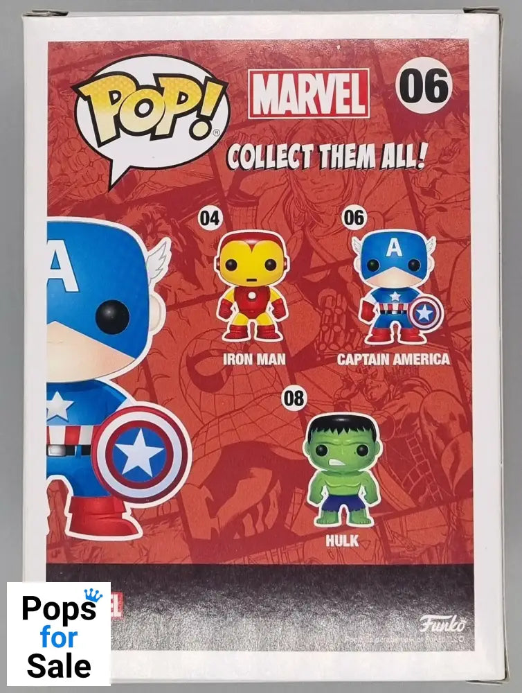 #06 Captain America (Bucky) - Marvel Funko POP - PopsforSale.co.uk