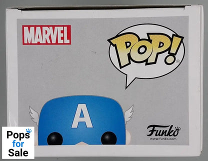 06 Captain America (Bucky) - Marvel - Funko POP - Box Damaged