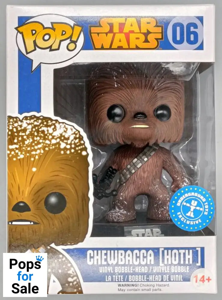 #06 Chewbacca (Hoth) - Star Wars Funko POP - PopsforSale.co.uk