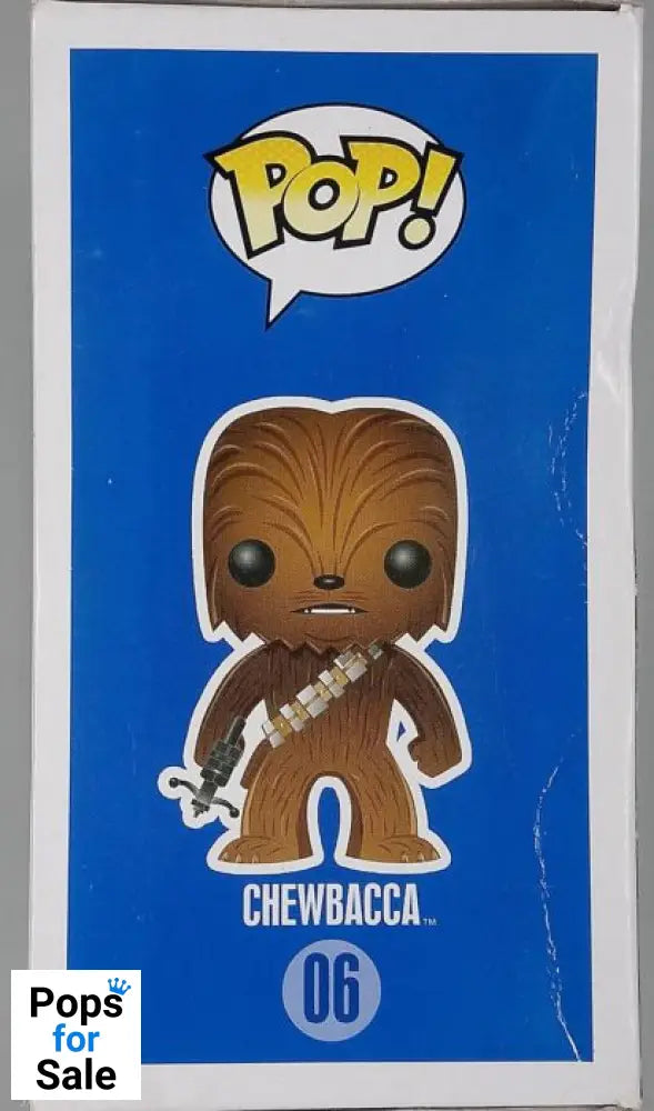 #06 Chewbacca - Star Wars - Box Damaged Funko POP - PopsforSale.co.uk