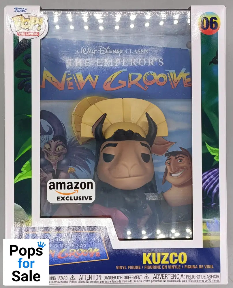 #06 Kuzco - VHS Covers Disney Emperor's New Groove Funko POP