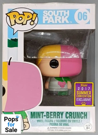 #06 Mint-Berry Crunch - South Park - 2017 Con Exc Box Damaged Funko POP