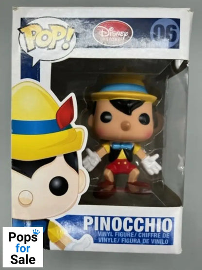 #06 Pinocchio - Disney - Box Damaged Funko POP