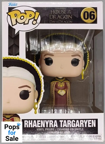 #06 Rhaenyra Targaryen - House of the Dragon - Box Damaged Funko POP