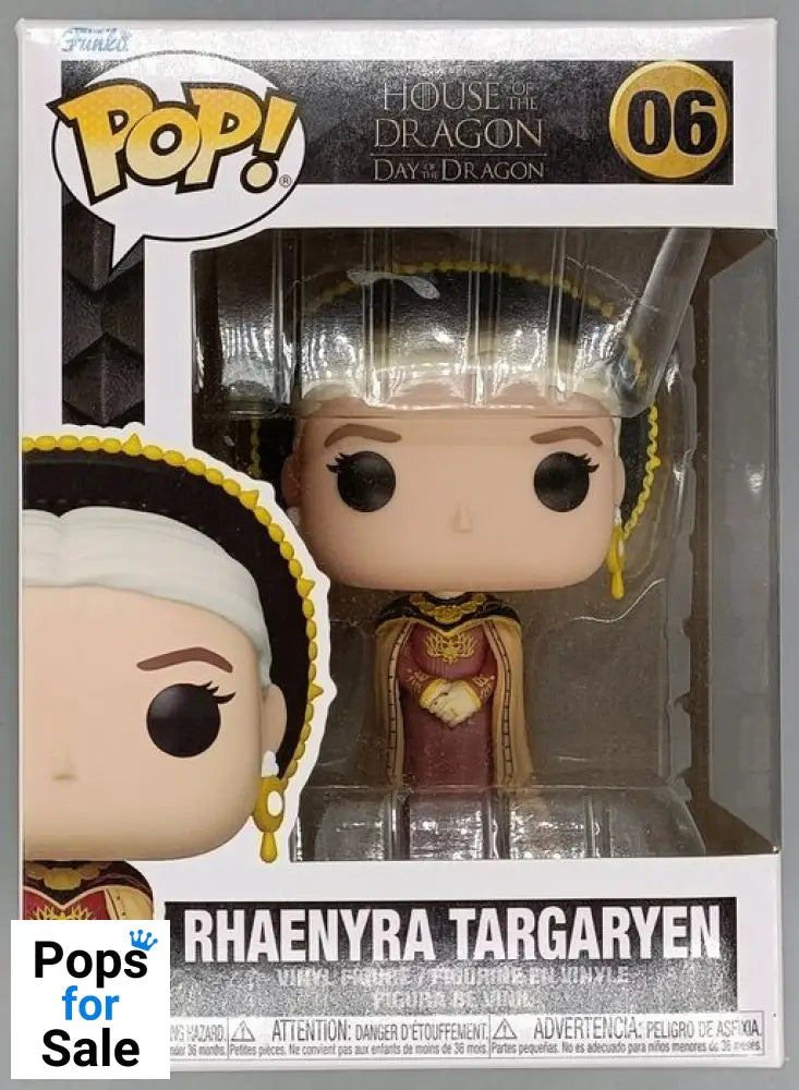 #06 Rhaenyra Targaryen - House of the Dragon Funko POP - PopsforSale.co.uk