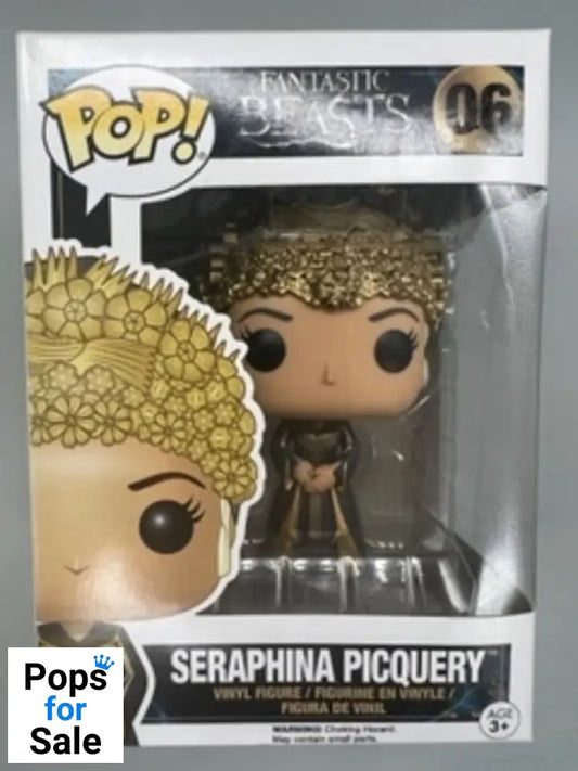 #06 Seraphina Picquery - Fantastic Beasts - Box Damaged Funko POP