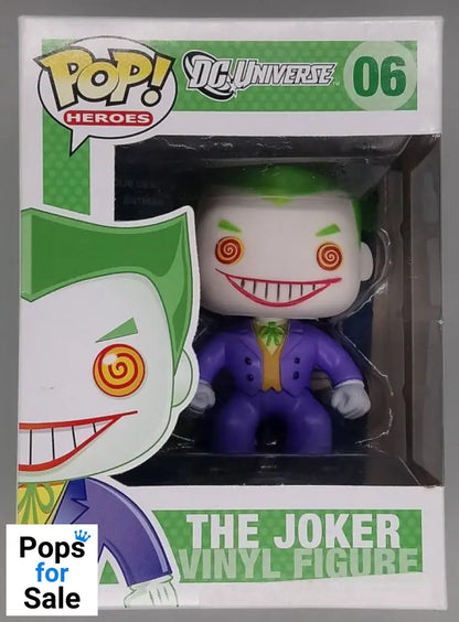 #06 The Joker - DC Universe- Box Damaged Funko POP