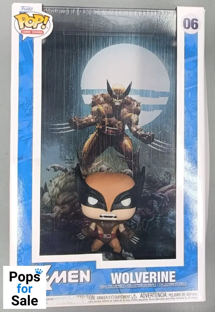 06 Wolverine - Comic Covers (Marvel)  - Funko POP - Box Damaged