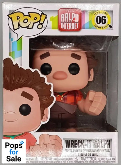 #06 Wreck-It Ralph - Disney (Wreck-It Ralph) - Box Damaged Funko POP - PopsforSale.co.uk