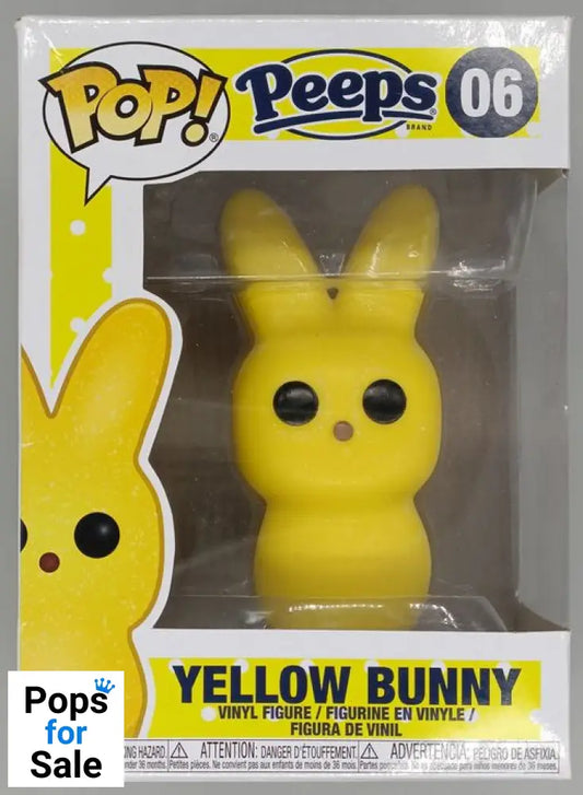 06 Yellow Bunny - Candy Peeps - Damaged Box Funko POP