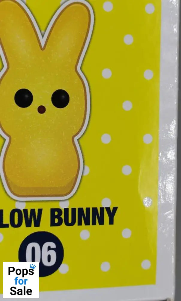 06 Yellow Bunny - Candy Peeps - Damaged Box Funko POP