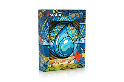 Pinfinity AR Pin: Stained Glass Island - Magic the Gathering PMTG061 Pin