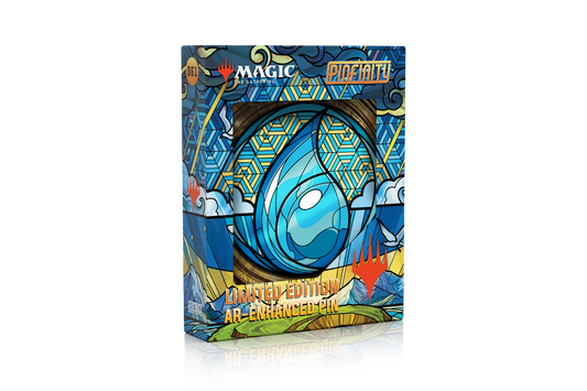 Pinfinity AR Pin: Stained Glass Island - Magic the Gathering PMTG061 Pin