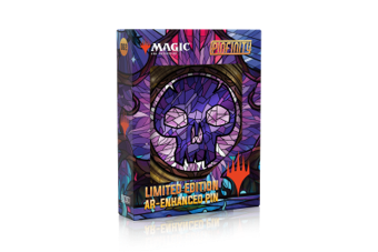 Pinfinity AR Pin: Stained Glass Swamp - Magic the Gathering PMTG062 Pin