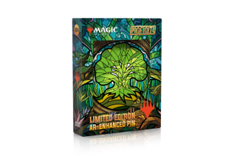 Pinfinity AR Pin: Stained Glass Forest - Magic the Gathering PMTG064 Pin