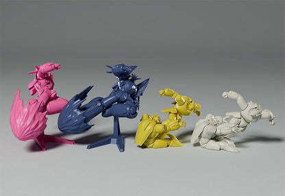 Figure PLAMAX MF-65 Gunbuster Super Inazuma Kick/RX-7 Buster Machine Color Ver. Vinyl Figure