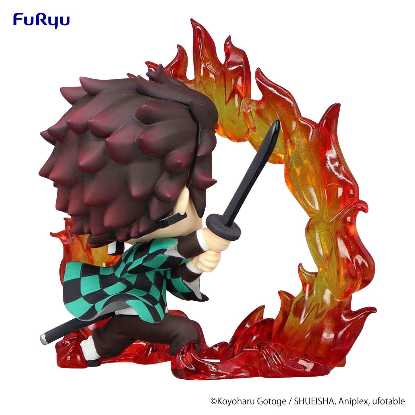 Hold Figure Tanjiro Kamado (Hinokami Kagura) - Demon Slayer: Kimetsu no Yaiba Vinyl Figure