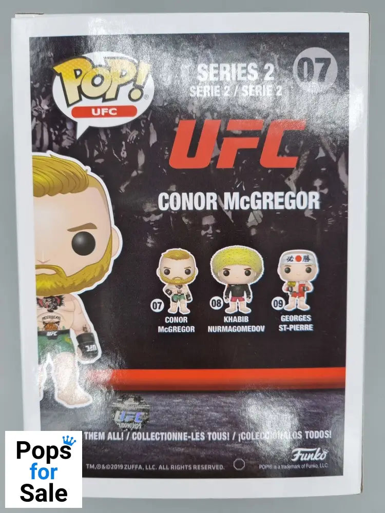 #07 Conor McGregor (Green Shorts) Ultimate Fighting Championship UFC Funko POP - PopsforSale.co.uk