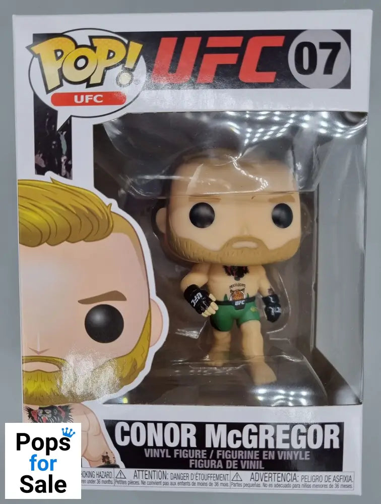 #07 Conor McGregor (Green Shorts) Ultimate Fighting Championship UFC Funko POP - PopsforSale.co.uk