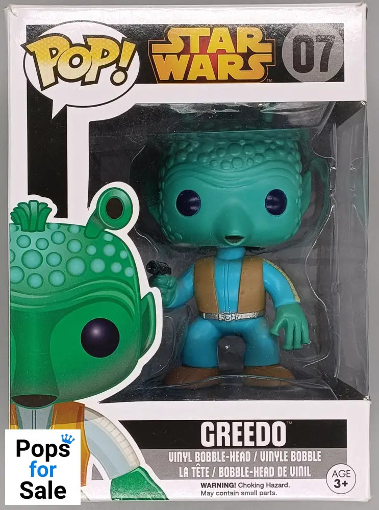 #07 Greedo (Vault Edition) - Star Wars - Box Damaged Funko POP