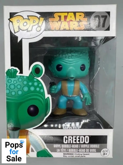 07 Greedo (Vault Edition) - Star Wars - Funko POP