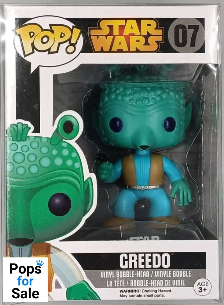 07 Greedo (Vault Edition) - Star Wars - Funko POP