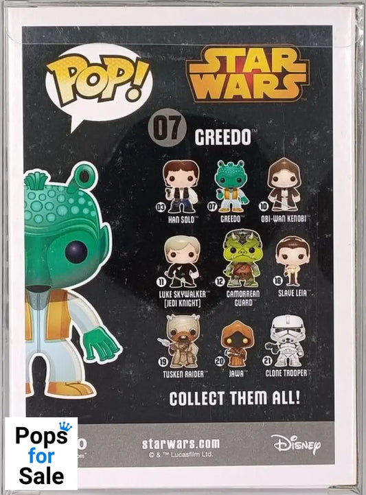 07 Greedo (Vault Edition) - Star Wars - Funko POP