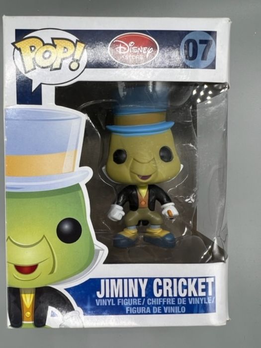 #07 Jiminy Cricket - Disney Pinocchio - Box Damaged Funko POP - PopsforSale.co.uk