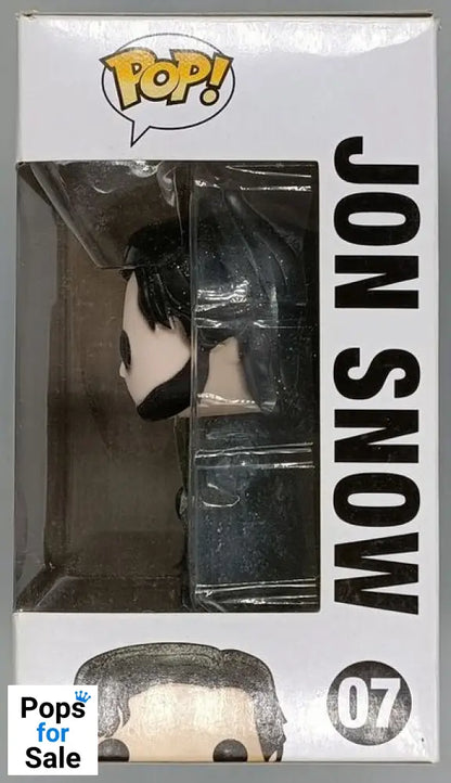 #07 Jon Snow (Beyond the Wall) - Game of Thrones Box Damaged Funko POP