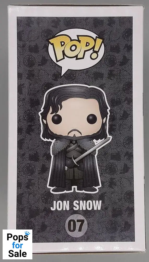 #07 Jon Snow (Bloody) - Game of Thrones Funko POP - PopsforSale.co.uk