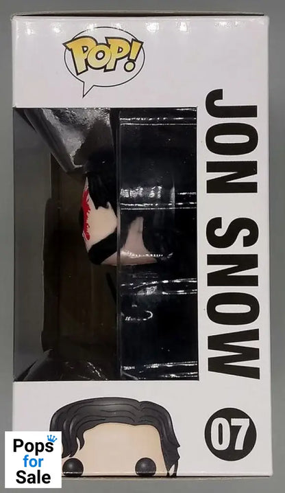 #07 Jon Snow (Bloody) - Game of Thrones Funko POP