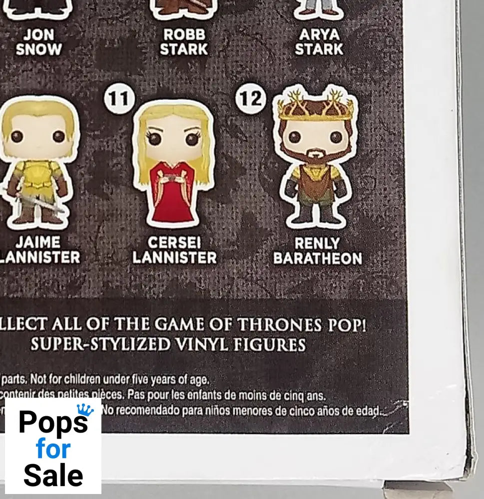 07 Jon Snow - Game of Thrones - Funko POP - Box Damaged