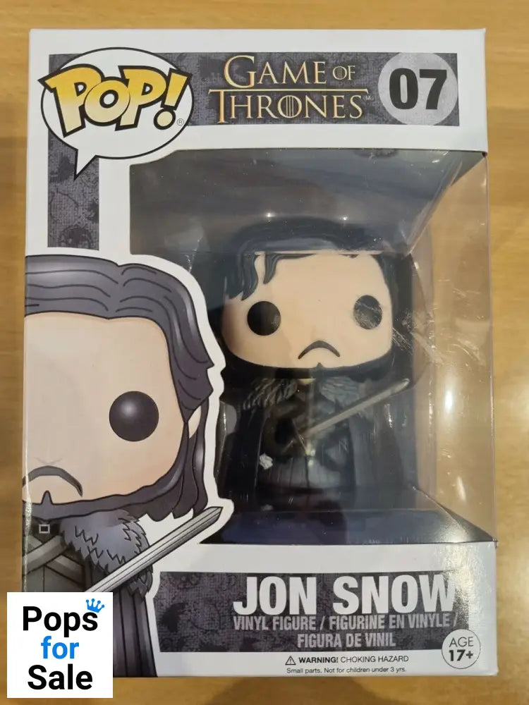 07 Jon Snow - Game of Thrones Funko POP