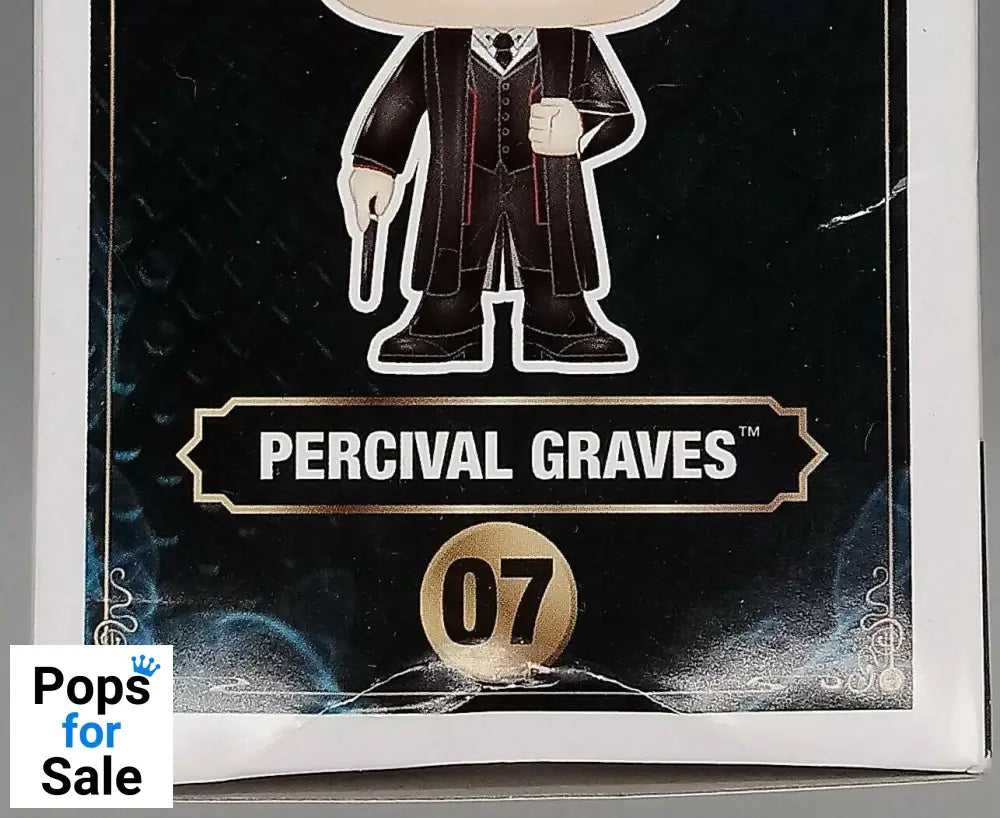 07 Percival Graves - Fantastic Beasts Funko POP - Box Damaged
