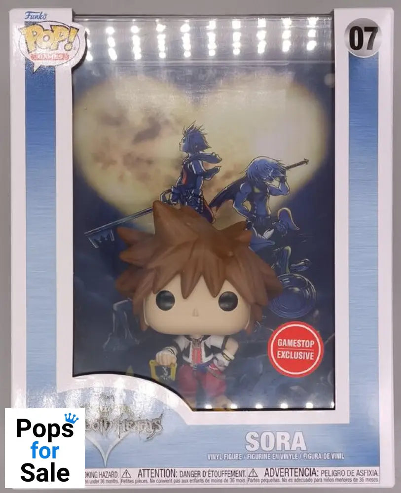 #07 Sora Games (Covers) - Kingdom Hearts Funko POP - PopsforSale.co.uk