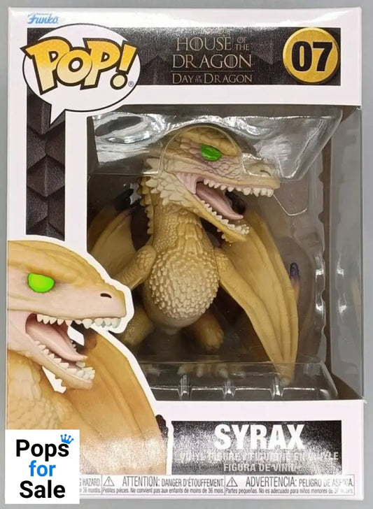 #07 Syrax - House of the Dragon Funko POP - PopsforSale.co.uk