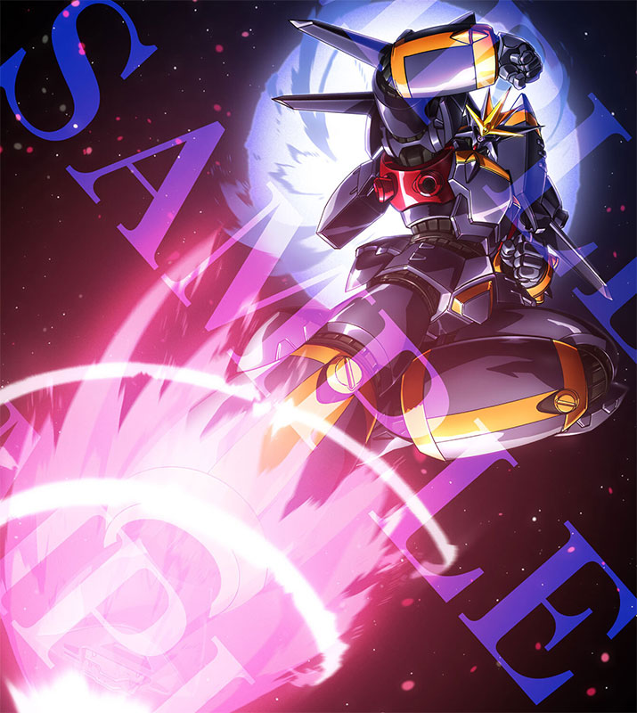 Figure PLAMAX MF-65 Gunbuster Super Inazuma Kick/RX-7 Buster Machine Color Ver. Vinyl Figure
