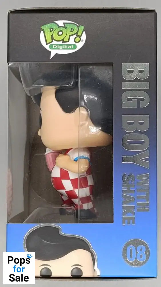 #08 Big Boy (with Shake) Digital - 2-250pc LE Funko POP - PopsforSale.co.uk