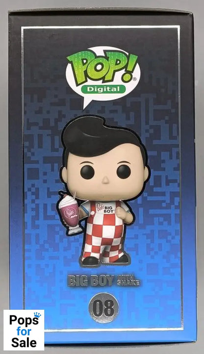 #08 Big Boy (with Shake) Digital - 2-250pc LE Funko POP - PopsforSale.co.uk