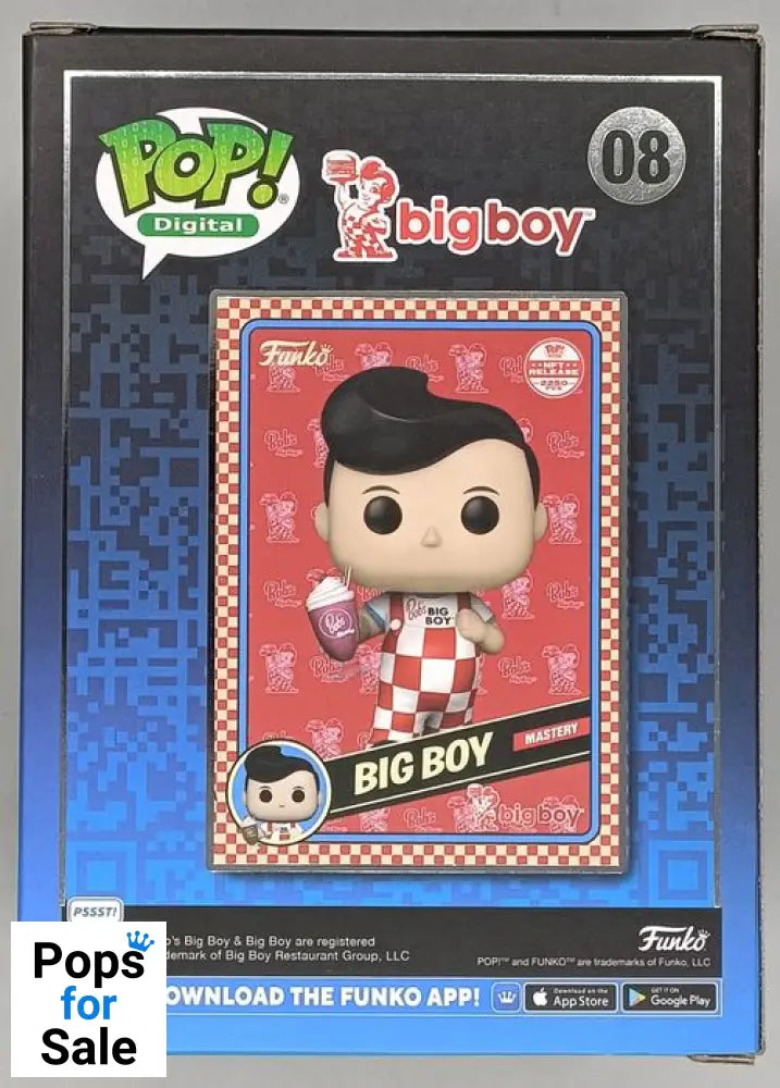 #08 Big Boy (with Shake) Digital - 2-250pc LE Funko POP