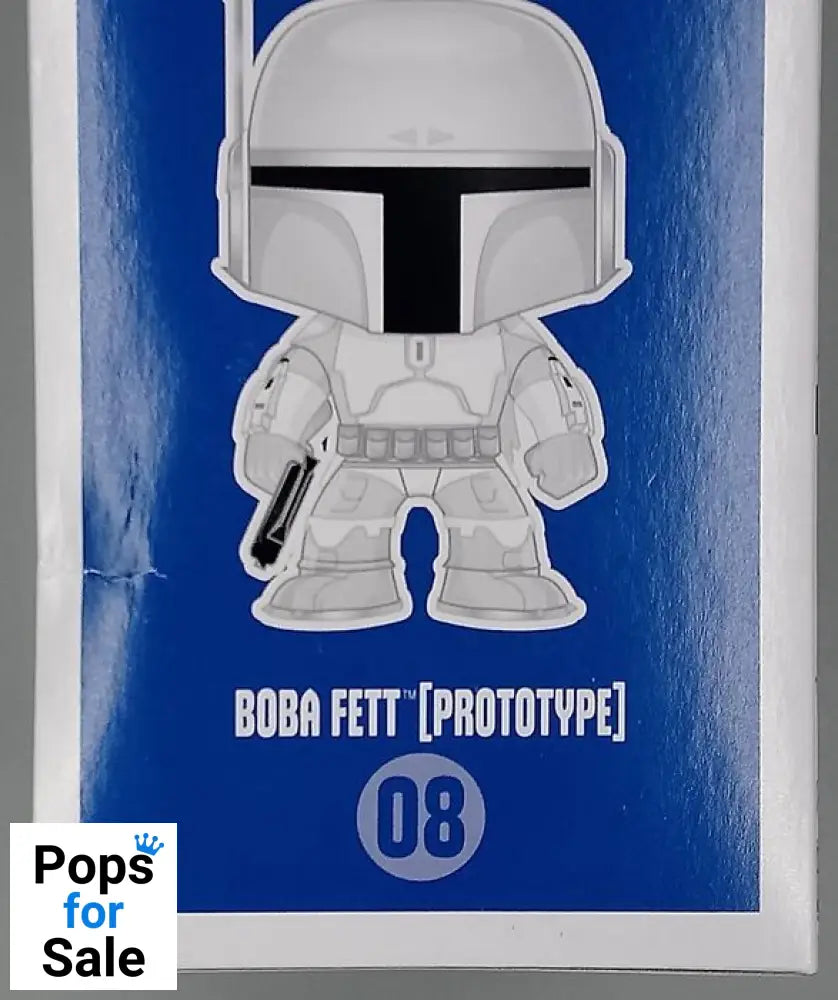 08 Boba Fett (Prototype) - Star Wars - Box Damaged Funko POP