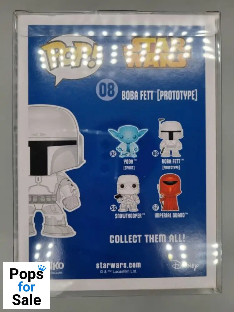 #08 Boba Fett (Prototype) - Star Wars Funko POP - PopsforSale.co.uk