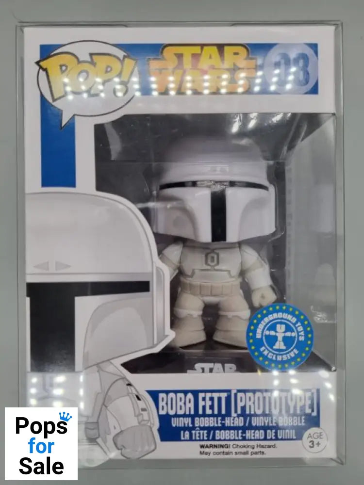 #08 Boba Fett (Prototype) - Star Wars Funko POP - PopsforSale.co.uk