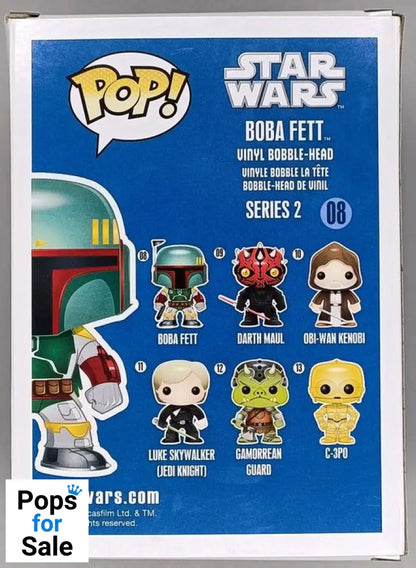 08 Boba Fett - Star Wars - Funko POP