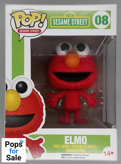 #08 Elmo - Sesame Street Funko POP - PopsforSale.co.uk