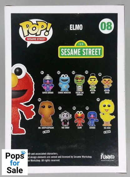 #08 Elmo - Sesame Street Funko POP - PopsforSale.co.uk