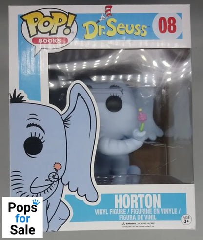 08 Horton - 6 Inch - Dr Seuss - Box Damaged Funko POP